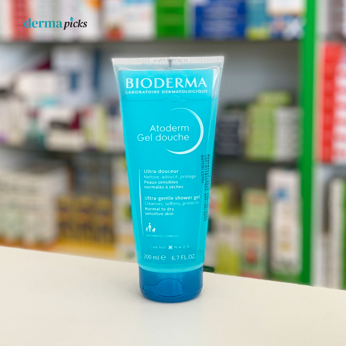 Bioderma Atoderm Gel Douche 100 ml - PEMBERSIH DENGAN TEKSTUR GEL YANG LEMBUT