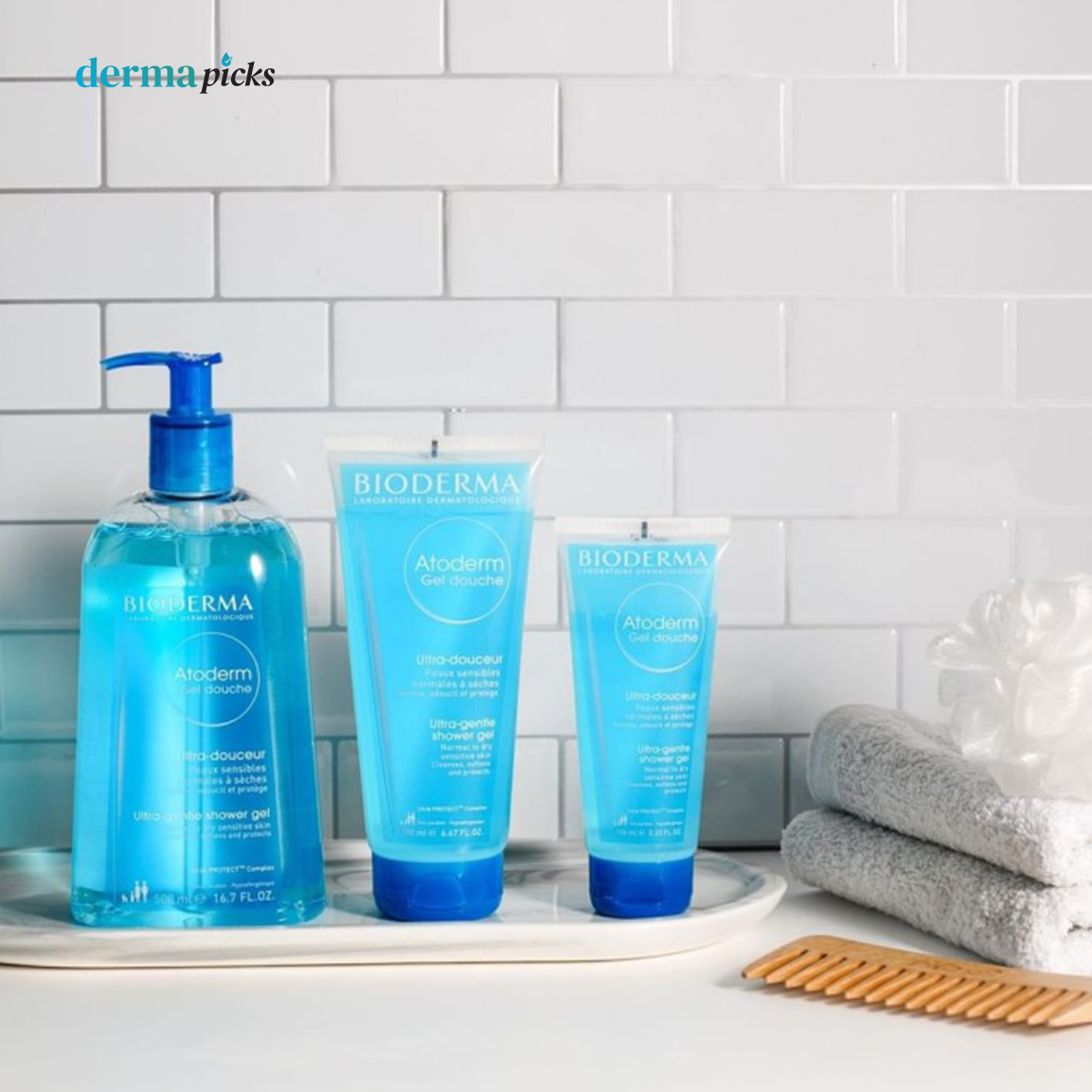 Bioderma Atoderm Gel Douche 100 ml - PEMBERSIH DENGAN TEKSTUR GEL YANG LEMBUT