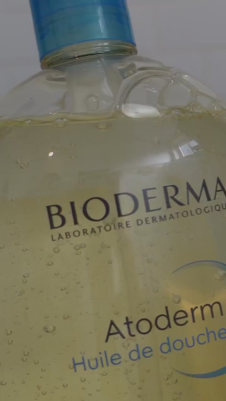 Bioderma Atoderm Huile de Douche 1000 ml -  Pembersih tubuh dan wajah dengan tekstur oil ringan
